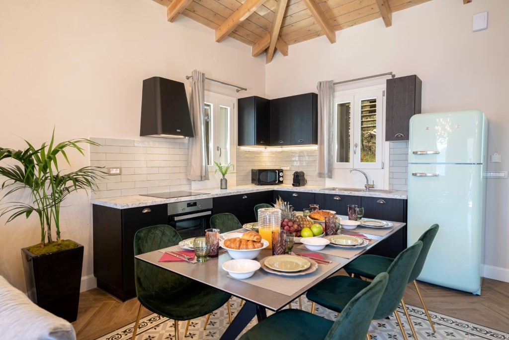 Kitchen and dining area